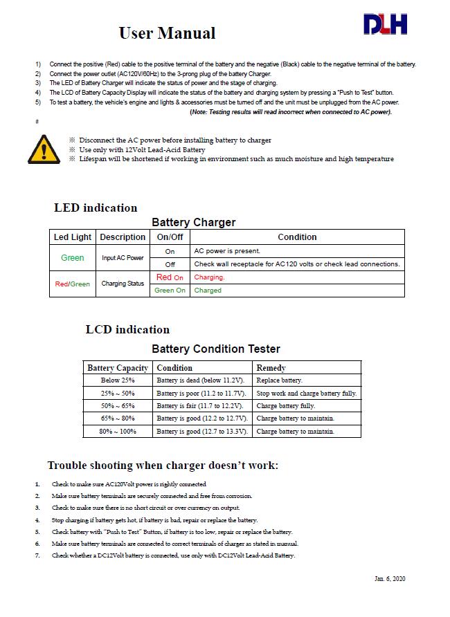 5 Amp Charger UL