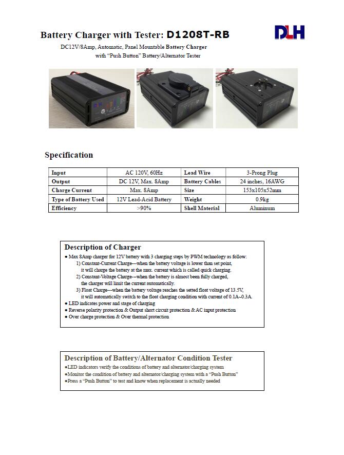 8 Amp Charger