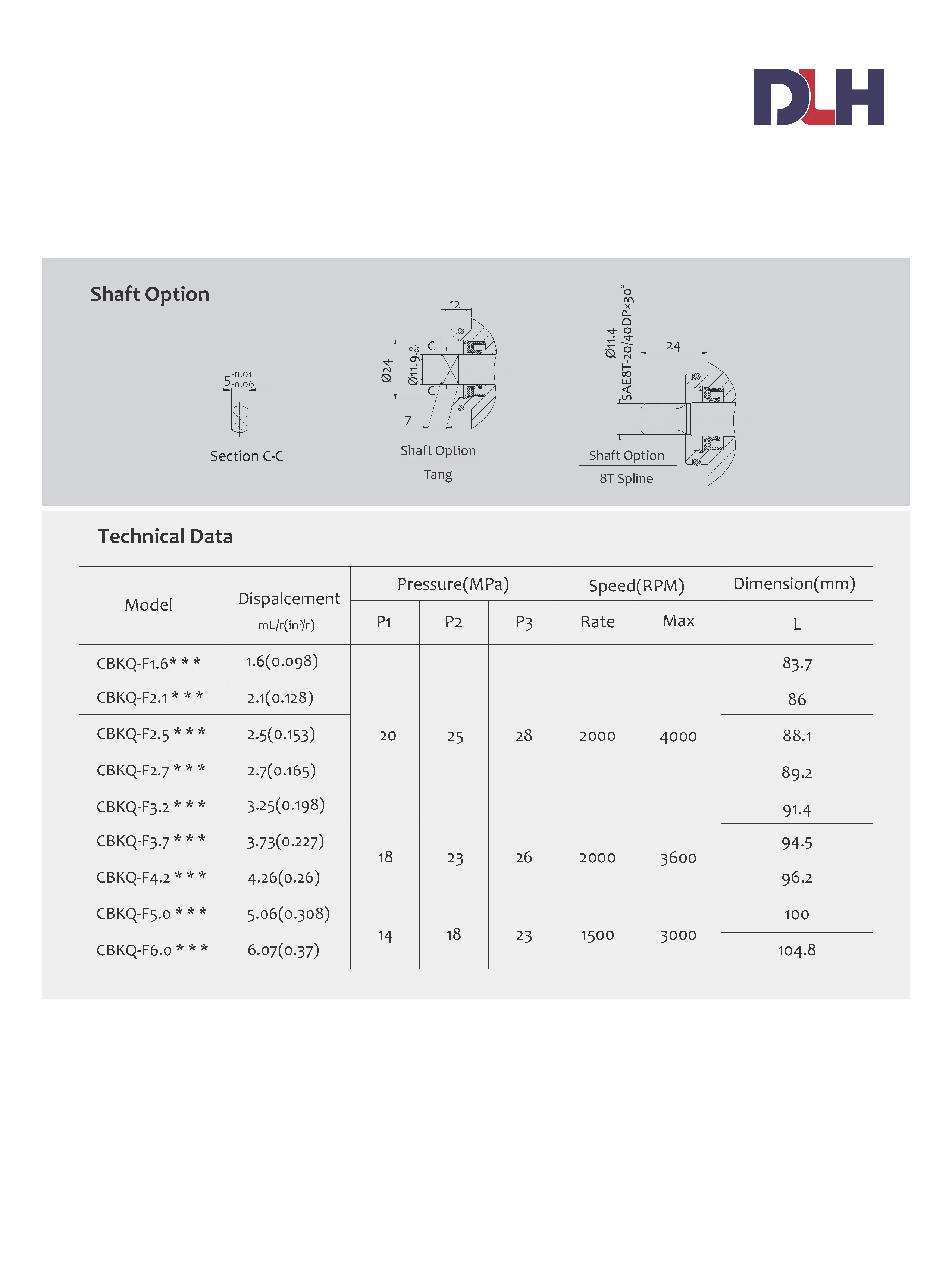 CBKQ Gear Pumps