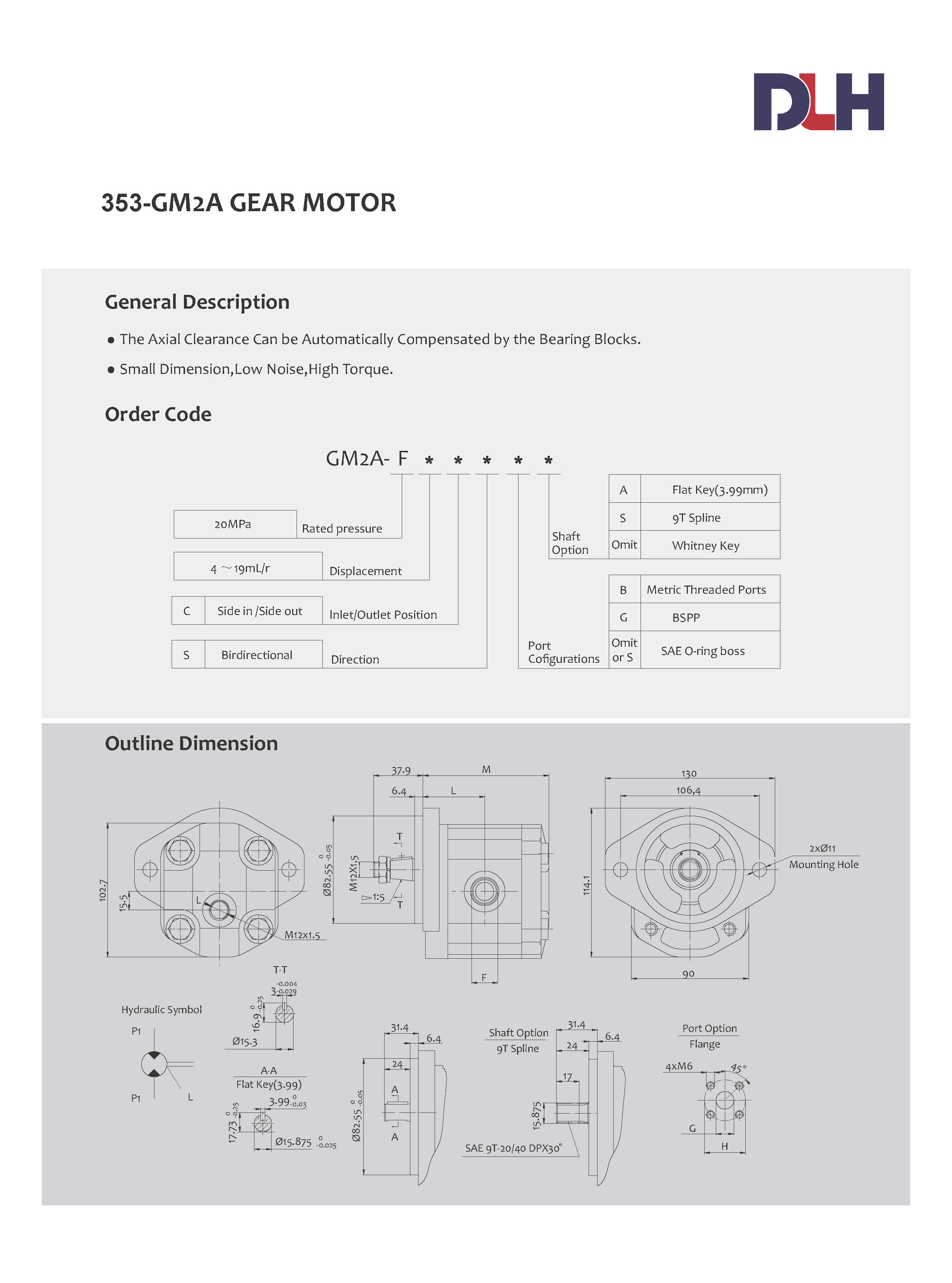 GM2A Gear Motors
