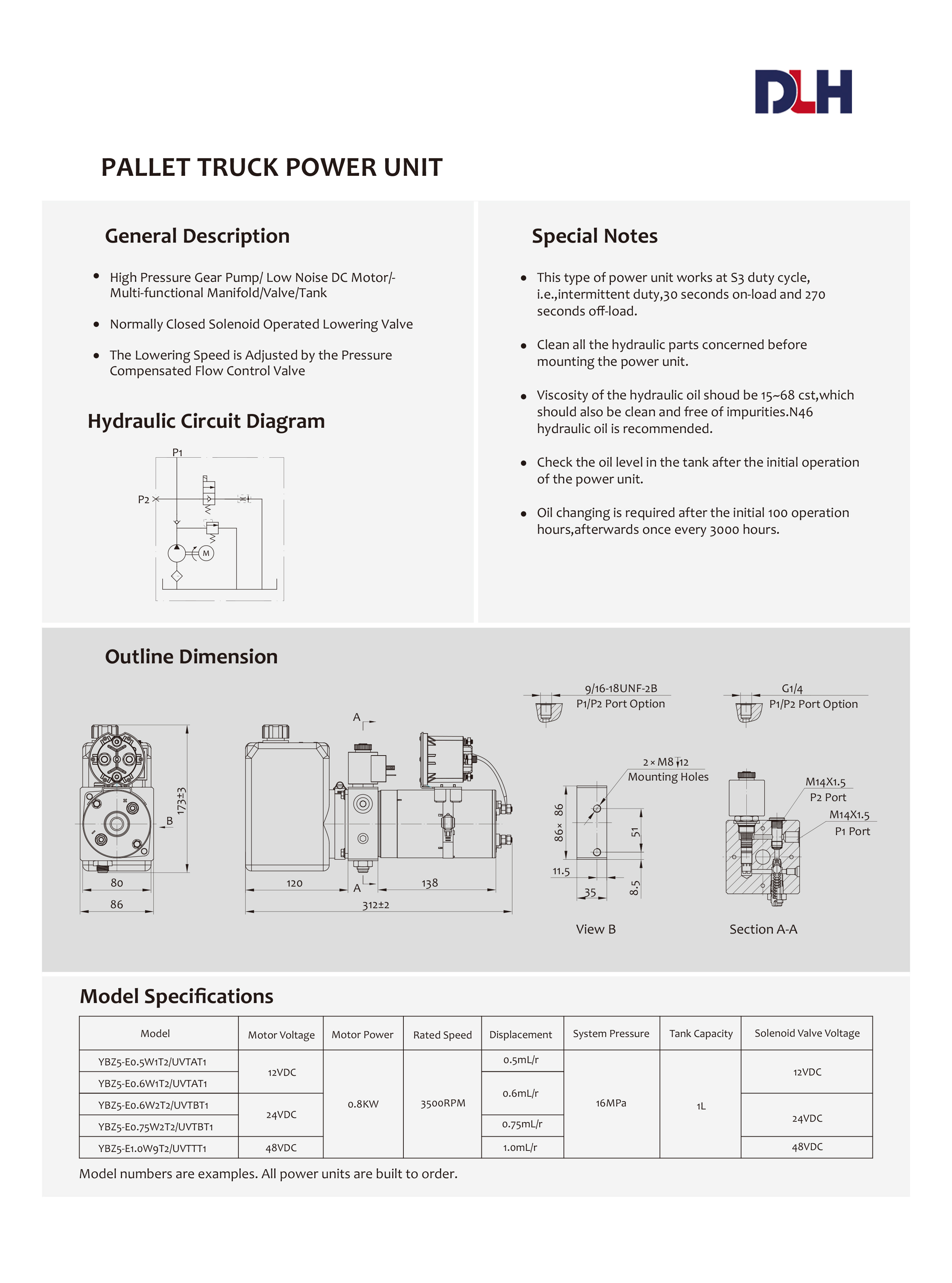 Pallet Truck Power Unit